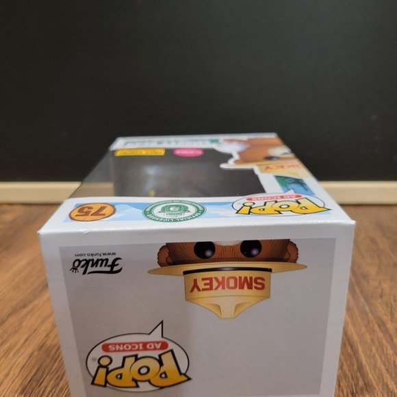 Ad Icons Smokey Bear Flocked Hot Topic Exclusive Funko Pop - Picture 5 of 11